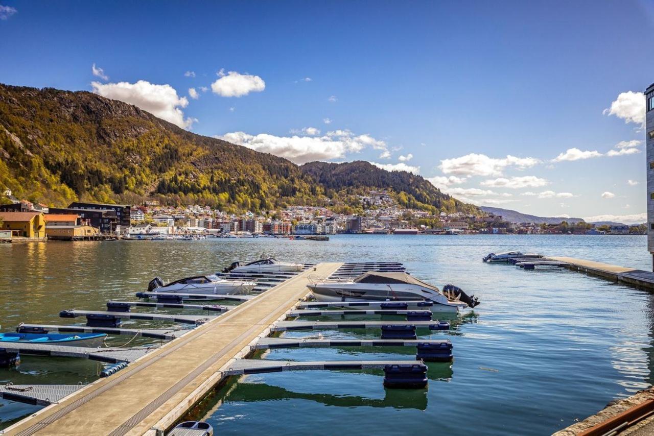 New Penthouse Apartment With Sea View In Bergen Centrum Luaran gambar